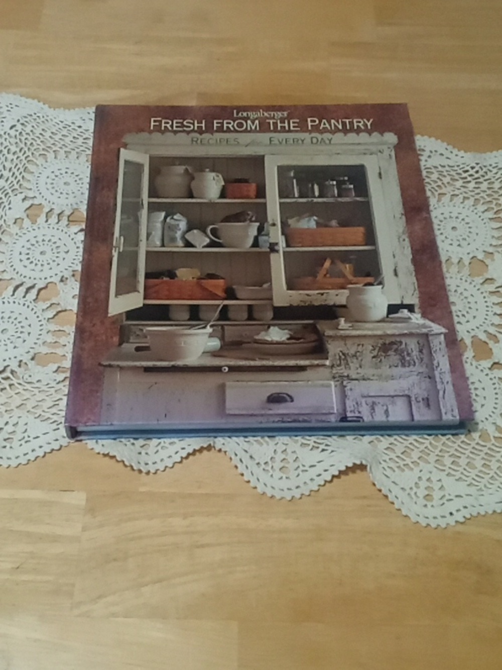 Longaberger Cookbook - Fresh from the Pantry - Collectible